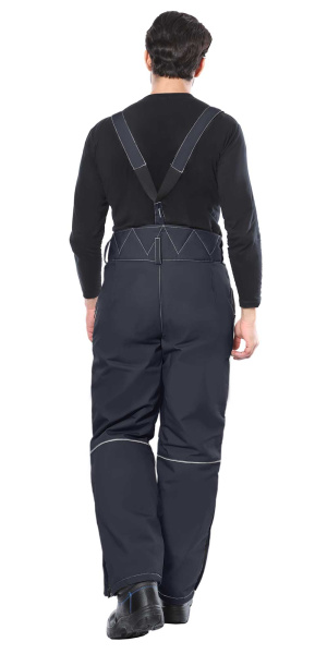 Брюки зимние "ОЗОН" синие и СОП 50мм, тк. Панакота (ЧЗ)