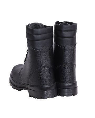 Ботинки с высоким берцем зимние "БАТАЛЬОН" искус. мех