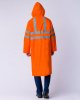 Плащ влагозащитный сигнальный с СОП (210 гр/м2) оранжевый ЯШФ