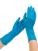 Перчатки латексные диагностические (смотровые) особопроч.неопудр. SafeMAX, синий, 18 гр.