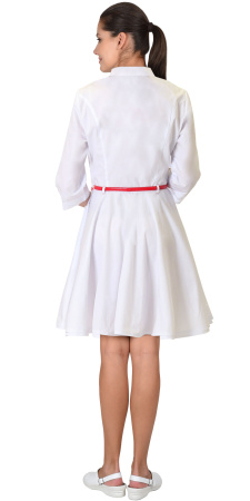 Халат "ВЕСТА" женский белый (ЧЗ)