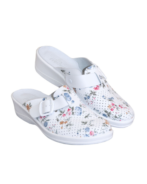 Сабо "Кармен" женские белые