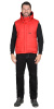 Жилет "Зодиак" красный с флисовой подкладкой (ЧЗ) тк. Дюспо