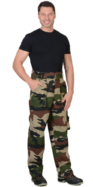 Брюки "Скаут" (тк.смесовая)  КМФ Нато