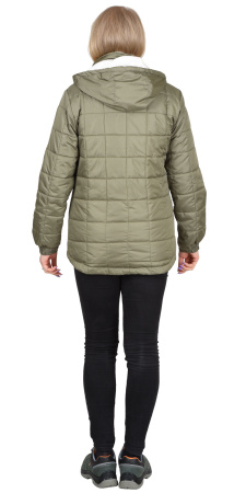 Куртка "ПРАГА-Люкс" женская,  оливковая  (ЧЗ)