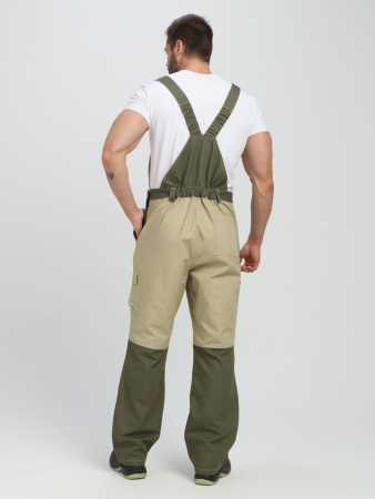 Полукомбинезон Челси CH (тк.Канвас,270), хаки/бежевый