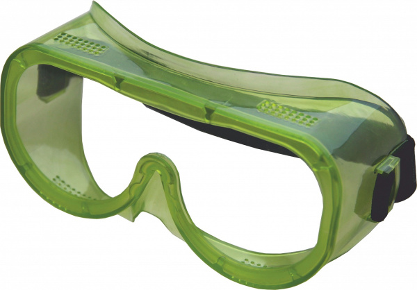 Очки защитные закрытые с прямой вентиляцией ЗП8 ЭТАЛОН (PC) арт.30811