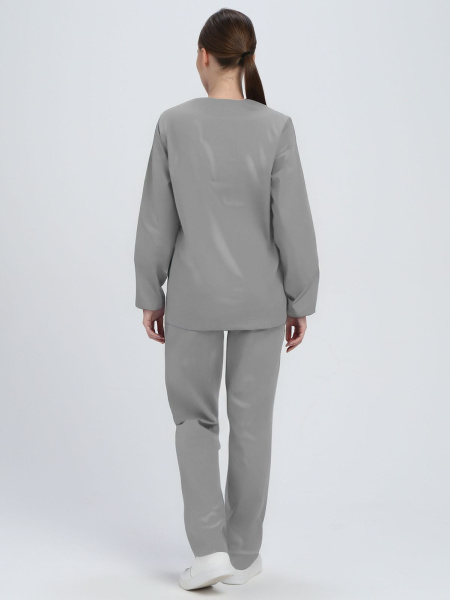 Костюм женский Хаспфуд-База (тк.ТиСи,120), серый